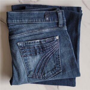 7 For All Mankind Dark Wash Women's Jeans